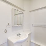 bathroom with view sink and bathtub