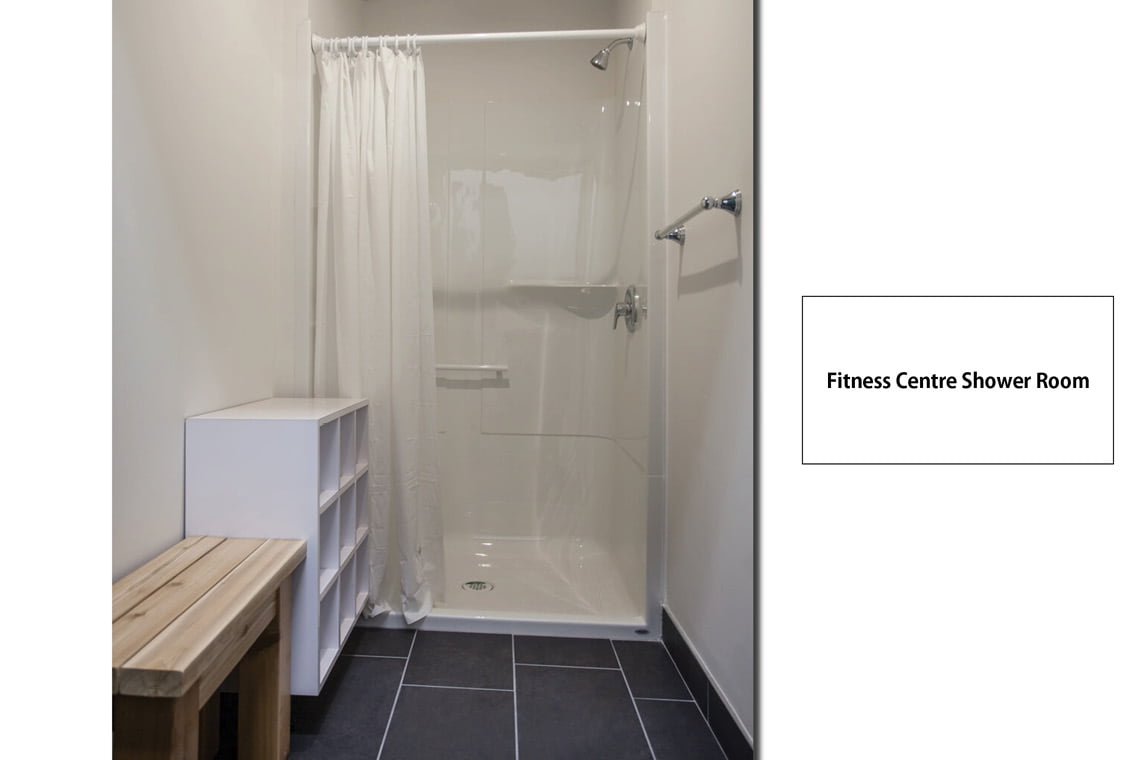 fitness centre shower room tenant amenity 2255 carling avenue