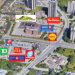 map of intersection Meadowlands Drive East and Prince of Wales Drive showing amenities