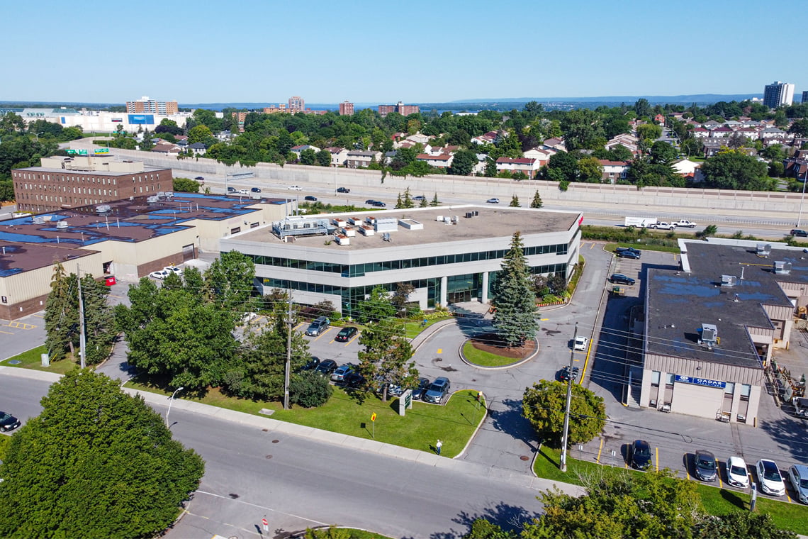 aerial photo exterior 1130 morrison drive