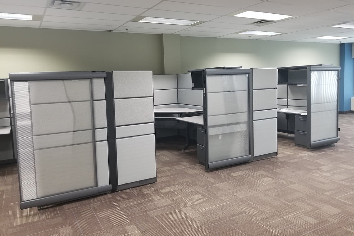 open work area and cubicles 1130 morrison drive